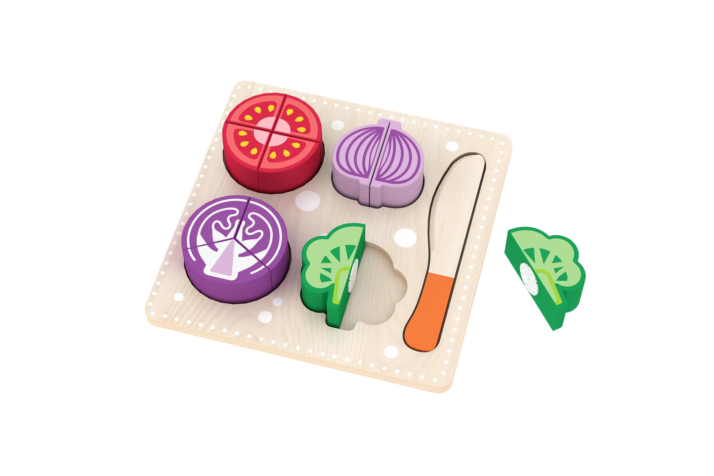 Wooden Cutting Play Food Sets